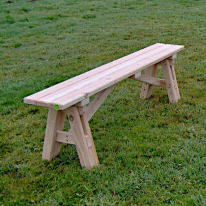 Banc sans dossier en Douglas